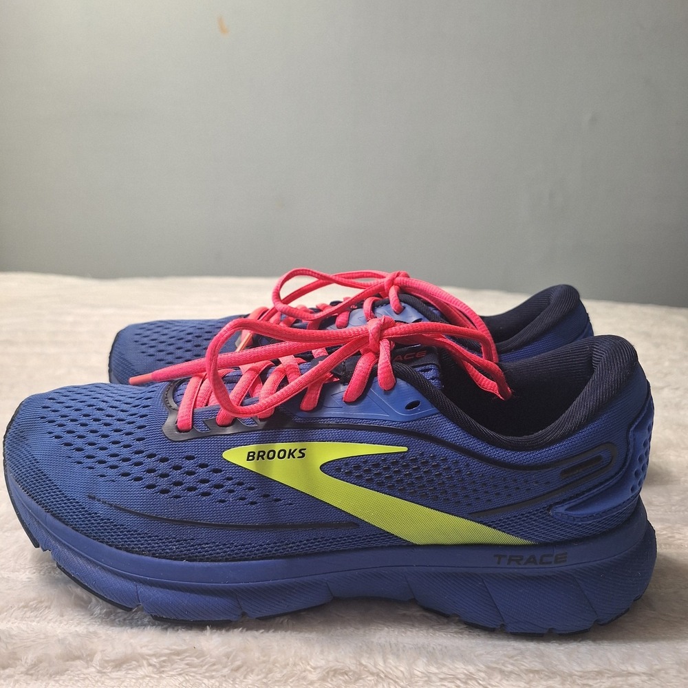 Brooks Trace 2 Running Athletic Sneaker Shoes Womens 8 Blue 1203751B449 - Picture 12 of 12